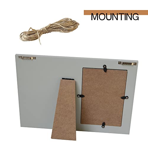 Yudarte Housewarming Gifts For New Home - Engraved Picture Frame 4X6 Inches Photo - Unique First Time House Owner Gifts For Men And Women #TOP2