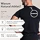 Natural Athlet Fitness T-Shirt Herren Gym I Männer Kurzarm Sport T-Shirt aus Baumwolle I Baumwollshirt ideal für Sport, Fitness, Gym und Bodybuilding - Schwarz