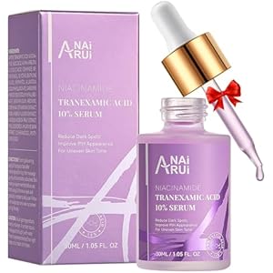 ANAI RUI 10% Tranexamic Acid Serum With Niacinamide,Kojic acid, Arbutin,Ceramide, for Uneven Skin Tone 1.05 FL.Oz