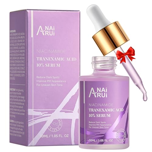 ANAI RUI 10% Tranexamic Acid Serum With Niacinamide,Kojic acid, Arbutin,Ceramide, for Uneven Skin Tone 1.05 FL.Oz