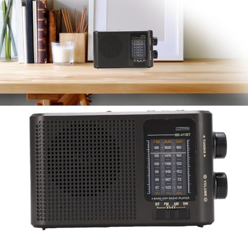 Radio portátil Zopsc AM FM SW Bluetooth recargable miniatura 6