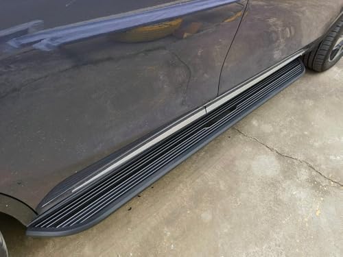 2PCS Estribos Laterales Fijos de Aluminio 5.1'' para Lincoln Aviator miniatura 6