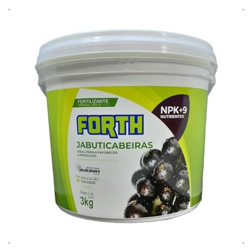 Adubo Forth Jabuticabeiras 3kg - Balde