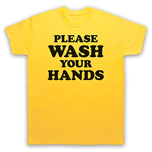 T-Shirt Coro Virus Jaune pour Homme Idéal pour les Sorties Urbaines