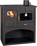 Stufa a Legna Fornello 10 Kw Ghisa Top Log Burner Stufa a Legna Prity 1