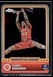 2024 Topps Chrome McDonald's All American #35 Flory Bidunga West Action Shots High School Basketball Card in Raw (NM or Better) Condition