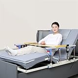 lit medicalise electrique pas cher [SYSTÈME BASSE PRESSION EXTRÊMEMENT SÛR ET SILENCIEUX]Ce lit réglable entièrement électrique est doté d'un cadre renforcé en acier laminé à froid (capacité de charge de 200 kg), de demi-barres renforcées en acier inoxydable et d'un moteur silencieux. Conçu pour une utilisation en milieu hospitalier et à domicile, il garantit la sécurité des patients tout en garantissant un fonctionnement silencieux.