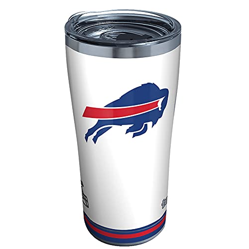 Tervis Triple Walled NFL Buffalo Bills Arctic Insulated Tumbler Cup Keeps Drinks Cold & Hot, 20oz, Stainless Steel