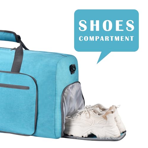 Image of Felipe Varela Foldable Duffle Bag for Travel Weekend Overnight Gym Camping