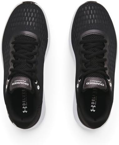 Under Armour womens Charged Pursuit 2 Special Edition Running Shoe, Black (002 White, 7.5 US | Image 3