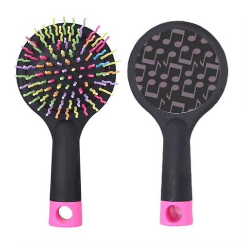 Brosse démêlante violette notes de musique pour sublimer vos cheveux au réveil