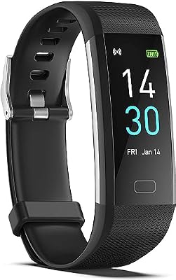 Septoui Smart Band Fitness Orologio Contapassi Frequenza Cardiaca, SpO2, Pressione Sanguigna, Sonno Calorie Activity Tracker Impermeabile IP68, 16 Modalità Sportive Smartwatch Donna Uomo
