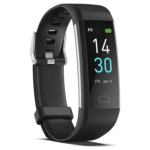 Septoui Smart Band Reloj Pulsera Actividad Frecuencia Cardíaca SpO2 Presión Arterial Sueño Calorías IP68 Reloj Inteligente, 16 Modos Deportivos Reloj Podómetro Smartwatch Mujeres Hombres Niños