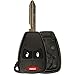 KeylessOption Just the Case Keyless Entry Remote Control Car Key Fob Shell Replacement for OHT692427AA