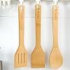 Pandhi Wooden Cooking Utensils Set 6-Piece – Bamboo Kitchen Tools for Nonstick Cookware, Heat Resistant Wooden Spatula & Spoon Set, Eco Friendly Kitchen Essentials #4