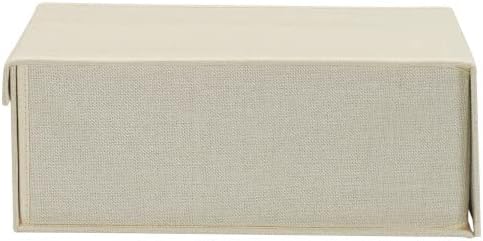 Miniatura 15 de Household Essentials Caja de zapatos grande con frente caída, paquete de 2, color beige