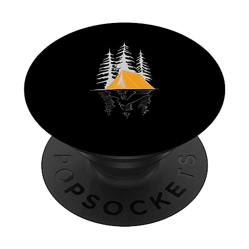 Cadeau pour les amateurs de plein air Survivalist Hiker Camping PopSockets PopGrip Interchangeable