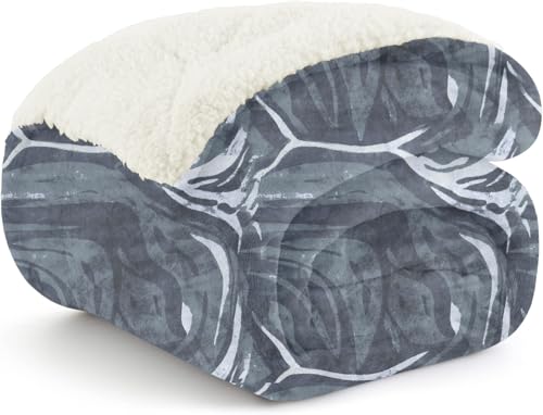Image of Homestan Sherpa Fleece AC Blanket for Winter, Double 88x90 inch