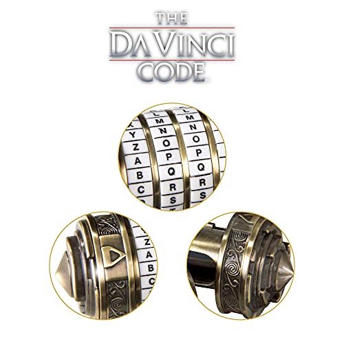 Cryptex Da Vinci Code réplique officielle mini format de The Noble Collection - 6