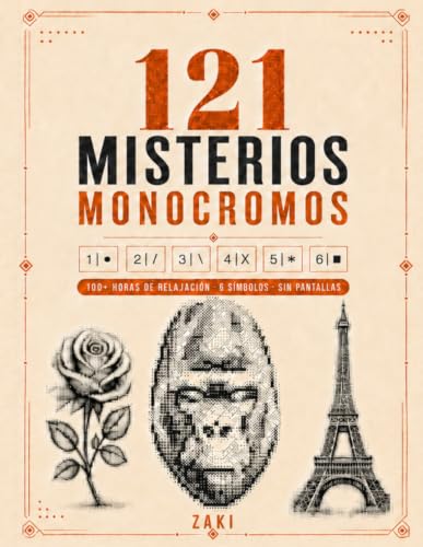 Imagen de 121 MISTERIOS MONOCROMOS: 7 Categorías · Flores