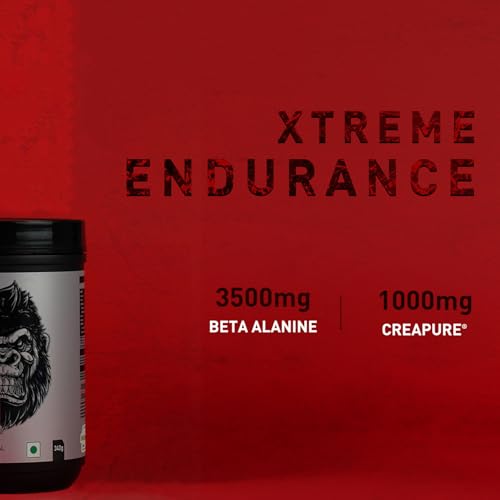 MuscleBlaze Pre Workout Wrathx With Creapure,Nitroblaze & Bioperine (Cola Frost,340 G,20 Servings),Powder,1 Count