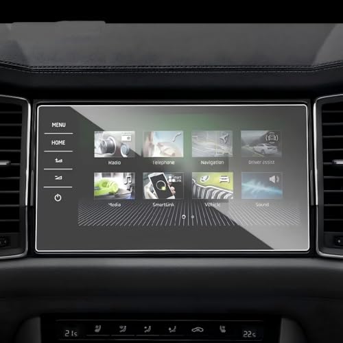 Film protection GPS voiture écran navigation Skoda Kodiaq 175x100mm
