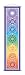 12" X 48" Large Chakra Banner, By Bryon Allen