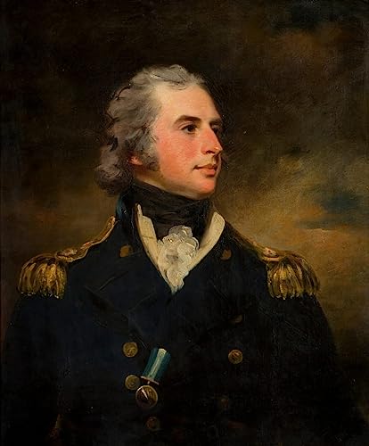 Toile peinture portrait de Lord Hugh Seymour par Hoppner 60x90cm