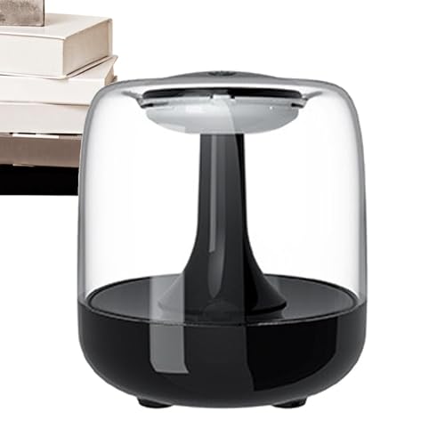 Sionhiuo Humidificador de mesa portátil, humidificadores de aire para dormitorio, 650 ml de pequeño humidificador de plantas tranquilas portátiles, Ambientador recargable con luz nocturna colorida, Sionhiuo Humidificador de mesa portátil, humidificadores de aire para dormitorio, 650 ml de pequeño humidificador de plantas tranquilas portátiles, Ambientador recargable con luz nocturna colorida,