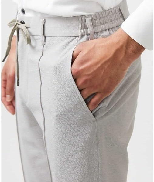 [ミッシェルクランオム] サッカーストレッチイージーパンツ ライトグリーン 46