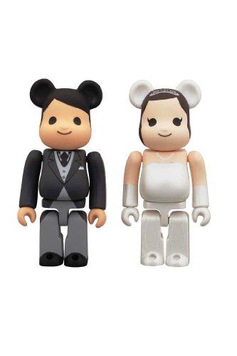BE@RBRICK Greeting Wedding symbole d'amour et de bonheur partagé