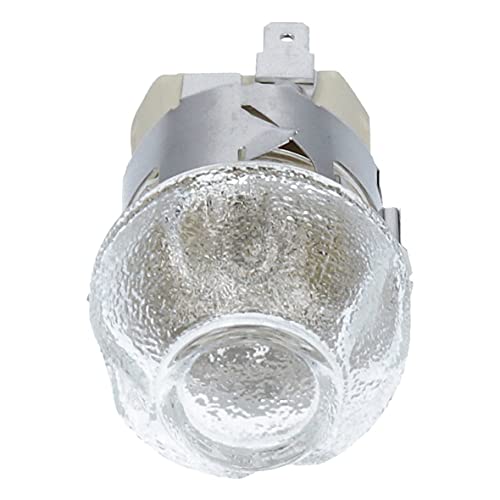 DL-pro Unité de lampe pour four AEG Electrolux Juno Zanker Zanussi 808769002/3 8087690023 Lampe supérieure G9 40 W 230 V Culot Calotte Verre Couvercle en verre pour four et cuisinière