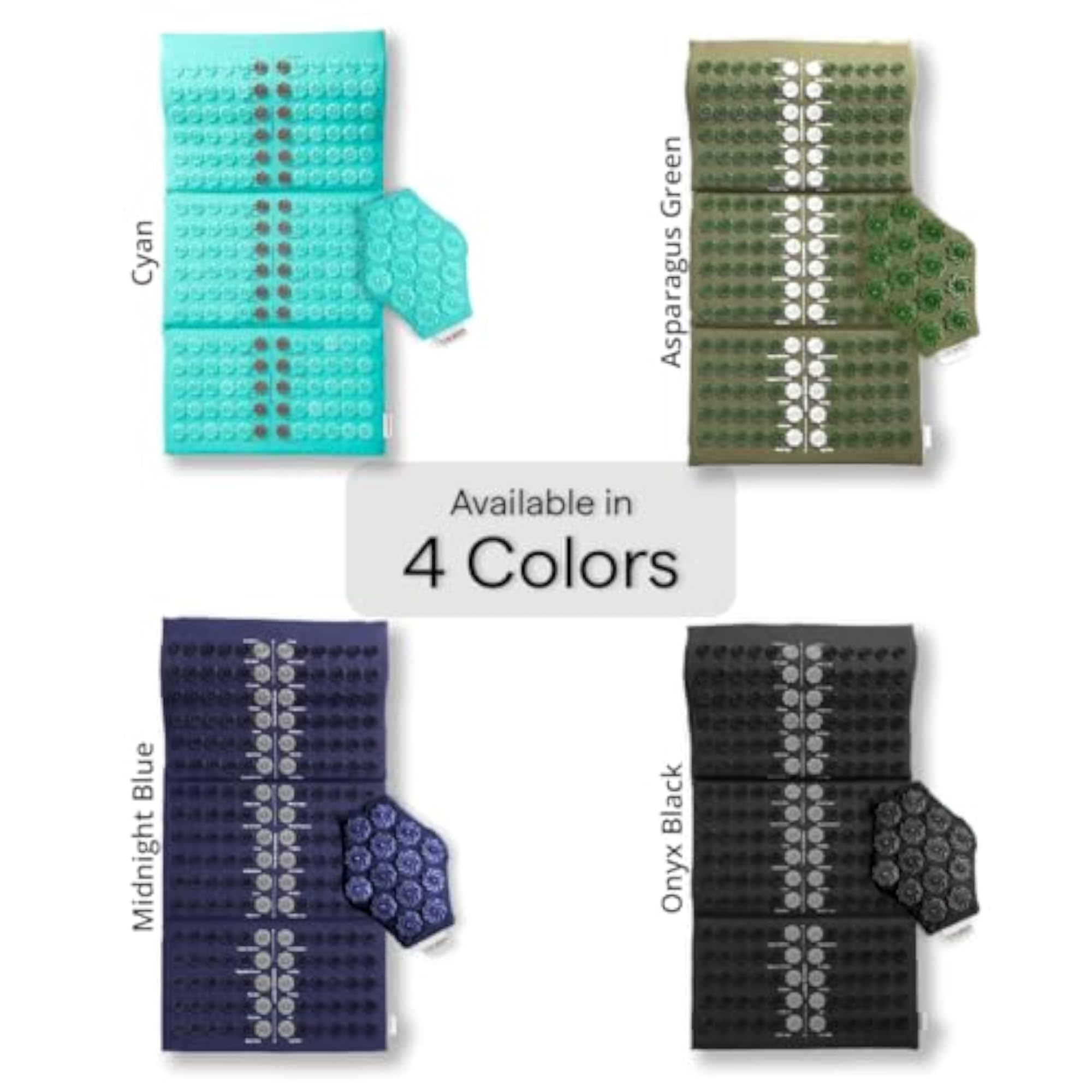 Core Asana Acupressure Therapy Mat & Handy Massager Combo