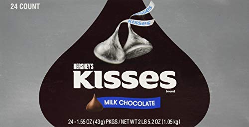 Hersheys Kisses Milk Chocolate Miniature Bag 43g (1.55oz)