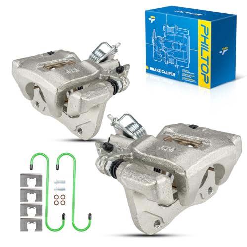 Image of PHILTOP Rear Brake Caliper for Honda Accord Acura TSX 19B2068 19B2069 2Pcs