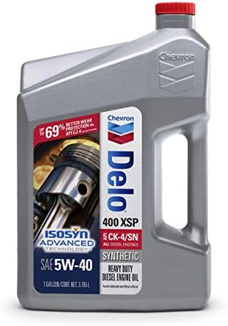 Delo 400 XSP SAE Heavy Duty Synthetic Diesel Engine Oil 5W-40, 1 ...