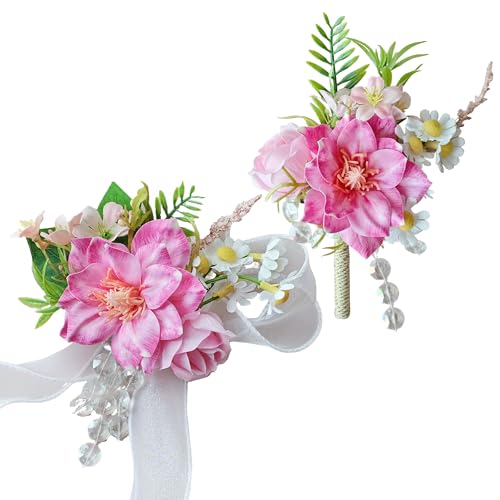 WIHUZIU Blush Pink Corsage Image