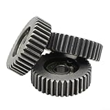 Caractéristiques exactes : les dimensions de l'engrenage mesurent 11 x 11 x 24 mm avec roulements 608Z intégrés offrant une rotation stable et un engagement constant pour les moteurs de style sans modification
