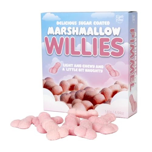 Marshmallow Willies Sweet Candy Sweet Perfect for parties hen nights and stag