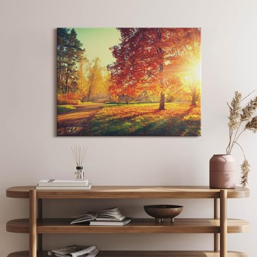 Tableau 80x60cm Scooter à Palma de Majorque - Décoration Murale Peinte