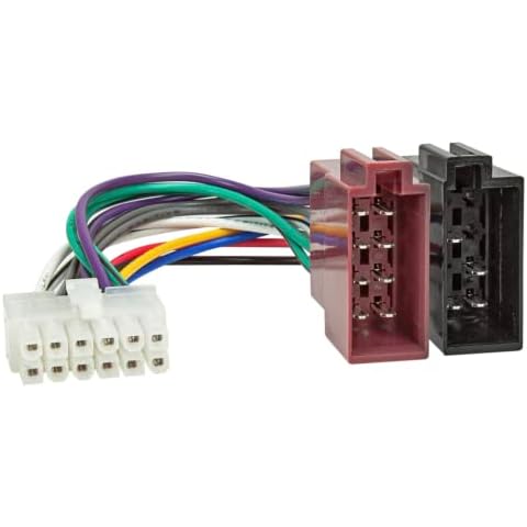 Adaptador de Radio ISO para Coche Conector arnés Cable de estéreo Cover