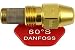 Produktbild Danfoss Vollkegel-Öldüse Winkel 60 Grad 2,00 USgal/h 6,30 kg/h, 030F6132