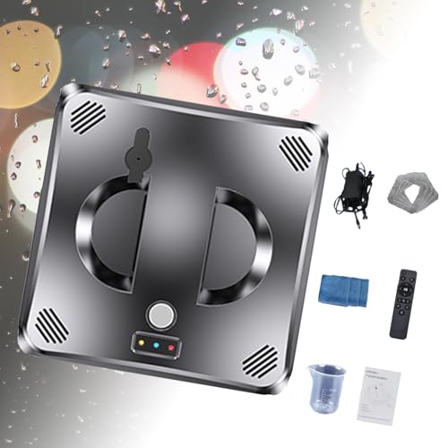 Window and Tile Cleaning,3000 Pa Robot Window Cleaner,window cleaner tool,Automatic Window Cleaning Robot with Anti-Fall Sensor Detection, Suitable for Indoor and Outdoor Use