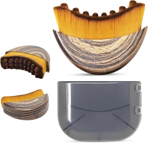 Escova de contorno linfático para rosto/massageador de drenagem linfática seca para rosto/ergonomicamente projetado para se ajustar à pele com precisão e aliviar a fadiga