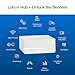 Lutron Diva Smart Dimmer Light Switch 3-Way Kit for Caseta Smart Lighting, w/Plate, Pico Remote, Wallmount Bracket, and Label Stickers, No Neutral Required, DVRF-PKG1D-WH
