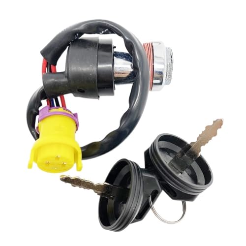 Interruptor de llave de encendido impermeable para ATV de 260cc, 300cc y 400cc 5