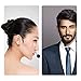 HOTEC Wireless Headset Lavalier Lapel Microphone System for iPhone, DSLR Camera, PA Speaker, YouTube, Podcast, Video Recording, Conference, Vlogging, Church, Interview, Teaching