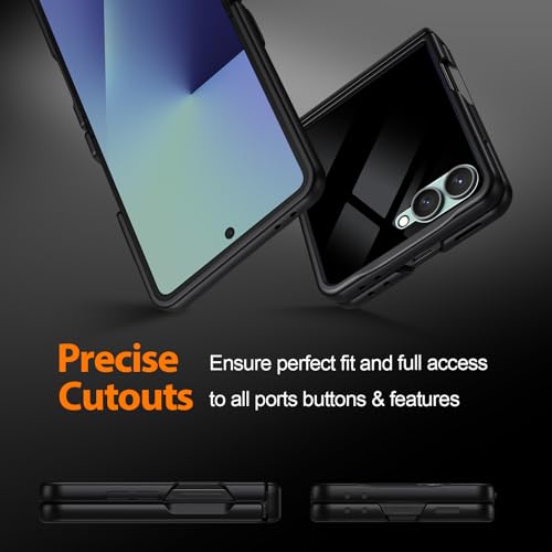 Étui cuir Samsung Galaxy Z Flip 7 protection magnétique et confidentialité - 6