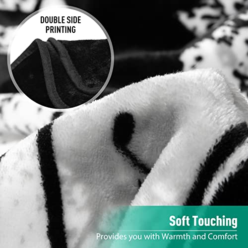 Jekeno Music Note Blanket Double Sided Print Throw Blanket Soft Comfortable For Sofa Chair Bed Office 50"X60" #TOP4