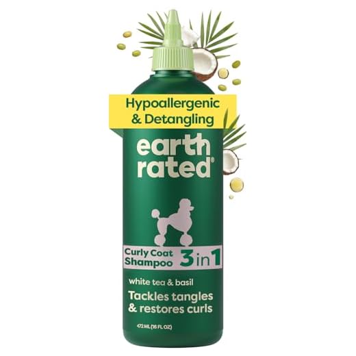 Earth Rated Detangler Hypoallergenic Dog Shampoo & Conditioner, 16 oz